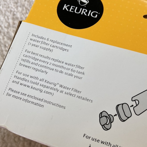 Keurig water filters new. Six. Each individually wrapped. - Picture 4 of 5